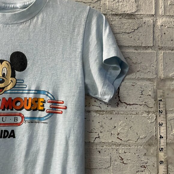 Vintage Mickey Mouse Club Florida T-Shirt | Disney Retro 80s Tee - Picture 3 of 10